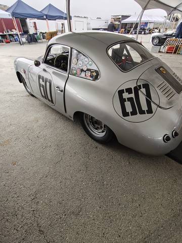 Three 356s: Porsche's First Car in the Laguna Seca Paddock