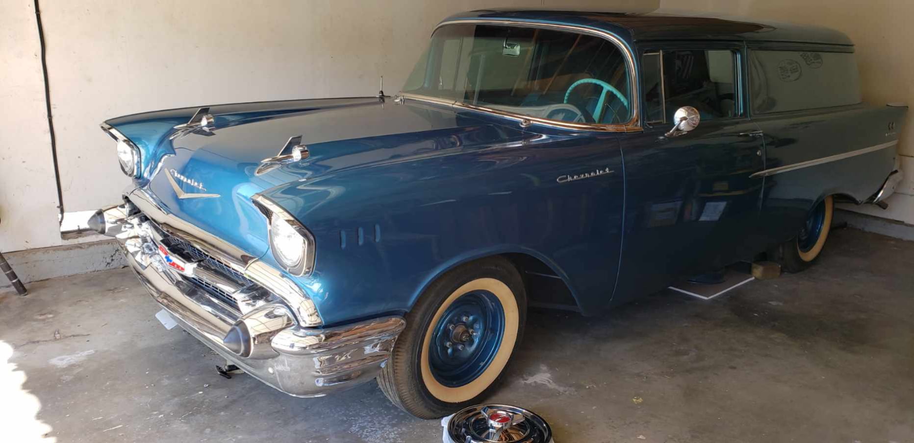 Rare 1957 Chevrolet Sedan Delivery – Fuel Injected Classic!